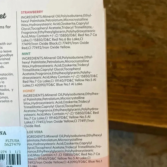 Lilppie Love Balm Set 4 Pack Natural Hydrating Soft Nourishing Lip Brand New - Picture 4 of 4